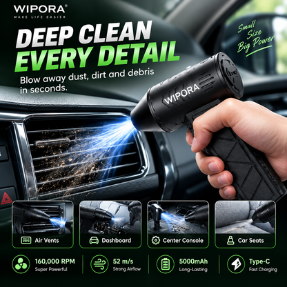 AirForce™ – 160,000 RPM High-Power Turbo Jet Blower