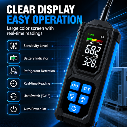LeakSense™ – Smart Refrigerant Leak Detector