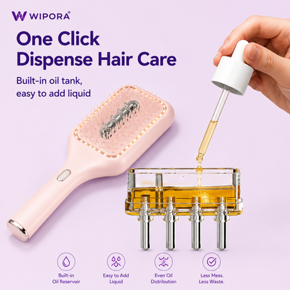 Hair Oil Dispensing Brush