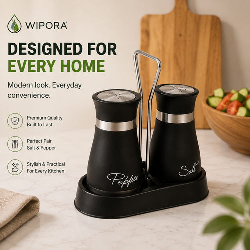 2 Pack Salt and Pepper Shakers Kitchen