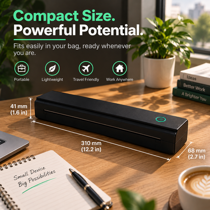 PrintGo™  Portable Inkless Wireless Printer
