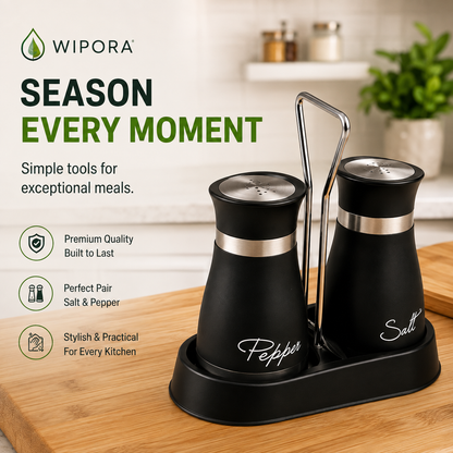2 Pack Salt and Pepper Shakers Kitchen