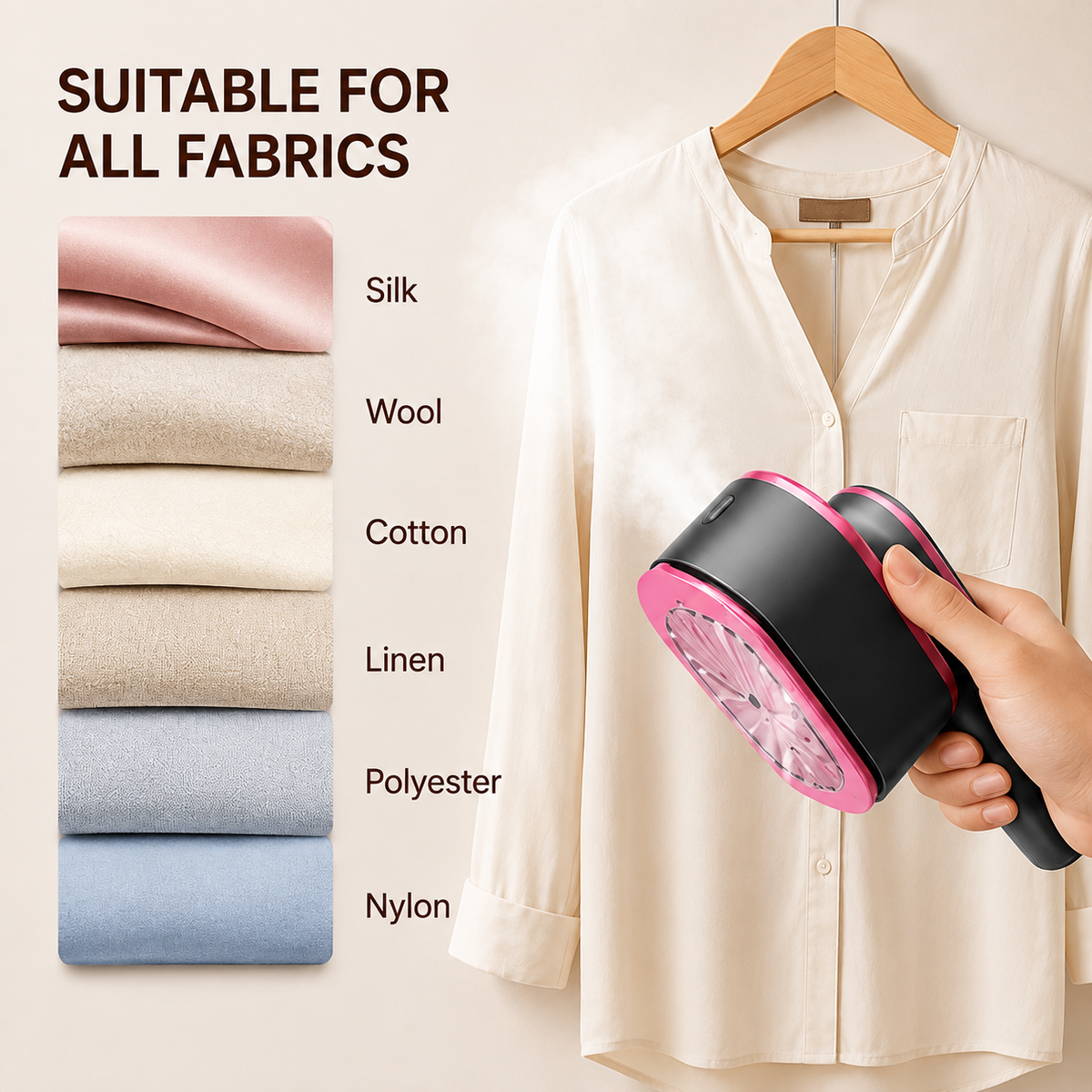 SteamGo™ – Portable Handheld Steam Iron