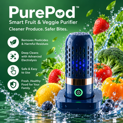 PurePod™ – Smart Fruit & Veggie Purifier