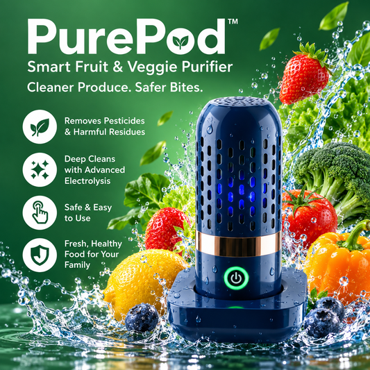 PurePod™ – Smart Fruit & Veggie Purifier