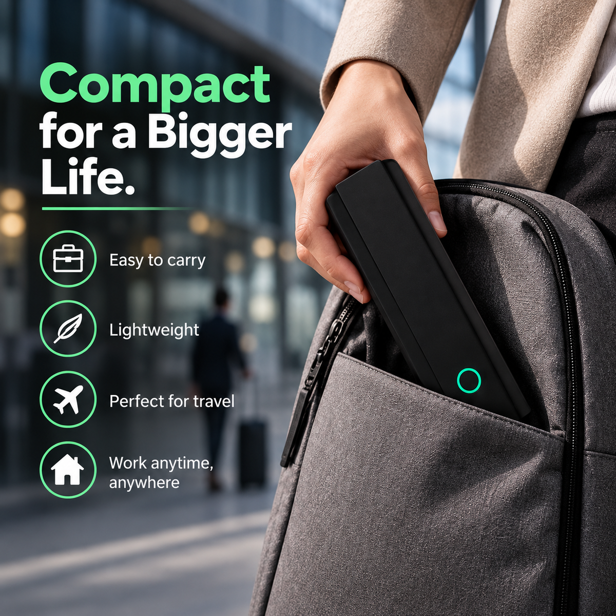 PrintGo™  Portable Inkless Wireless Printer