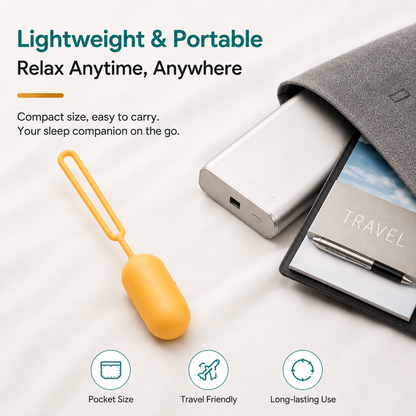 CalmPulse™ – Handheld Relaxation & Sleep Support Device