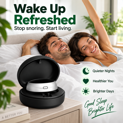 SnoreZen™ – Smart Anti-Snore Sleep Device