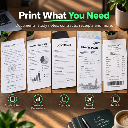 PrintGo™  Portable Inkless Wireless Printer
