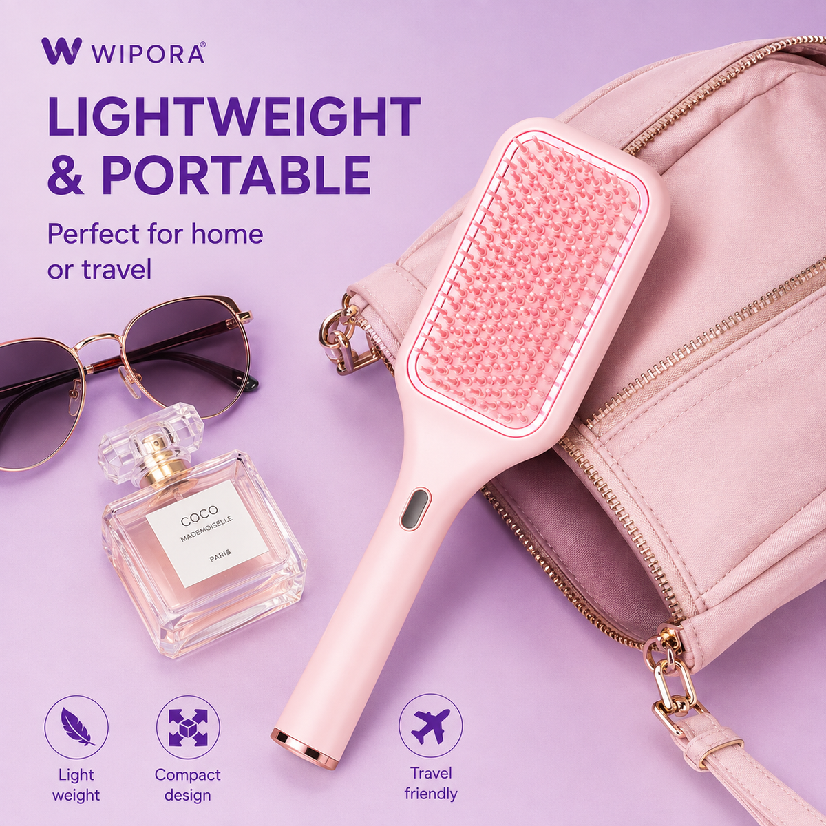 Hair Oil Dispensing Brush