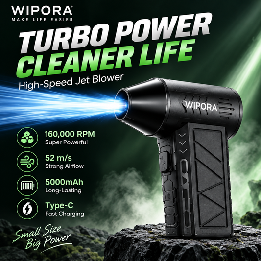 AirForce™ – 160,000 RPM High-Power Turbo Jet Blower
