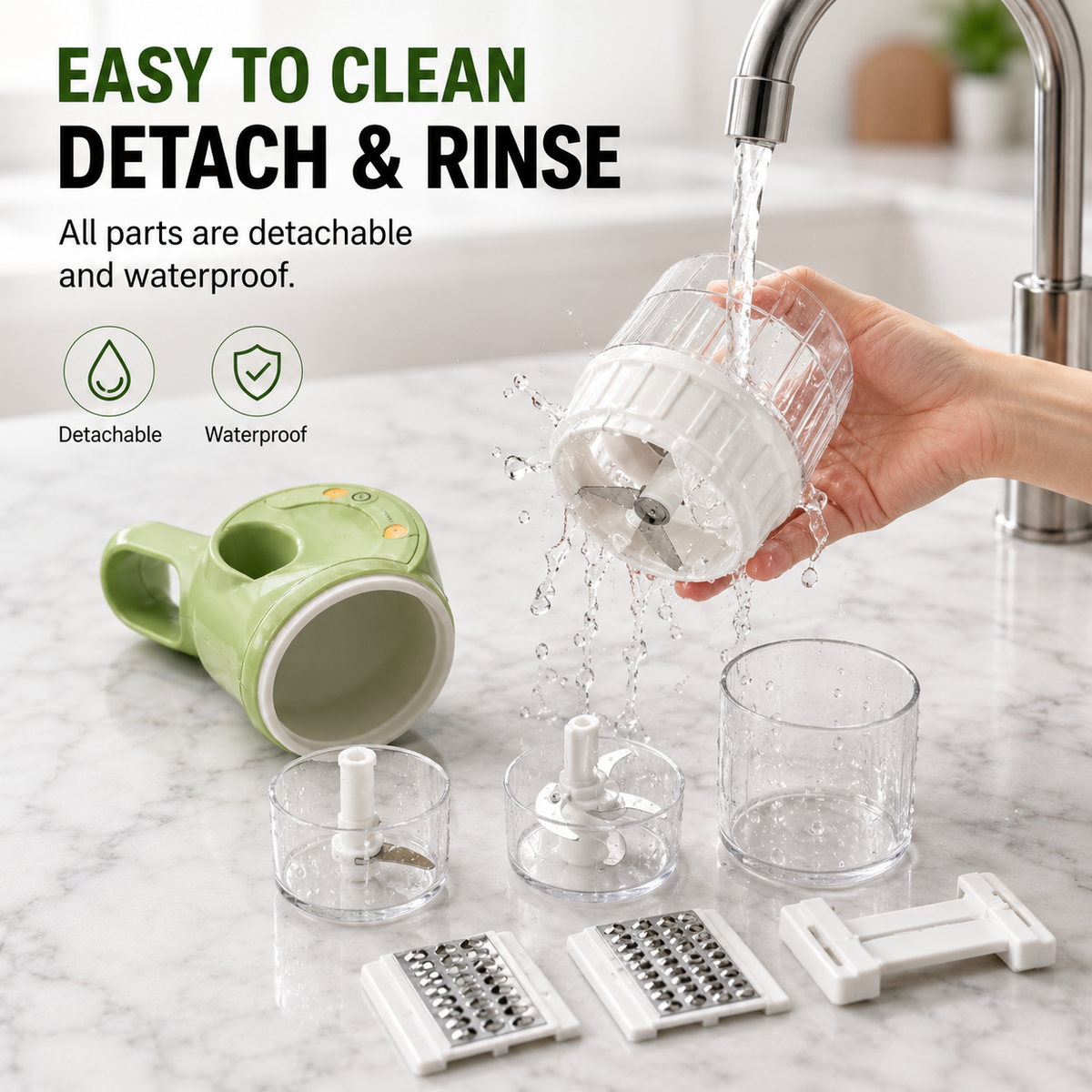 PrepGo™ – 4-in-1 Electric Food Prep Tool