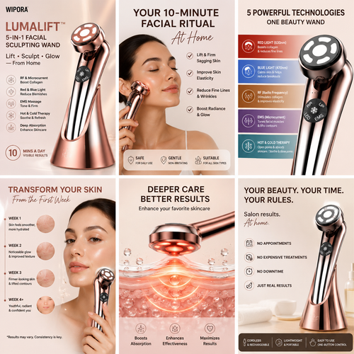 LumaLift™ 5-in-1 Facial Sculpting Wand