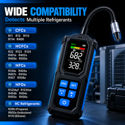 LeakSense™ – Smart Refrigerant Leak Detector