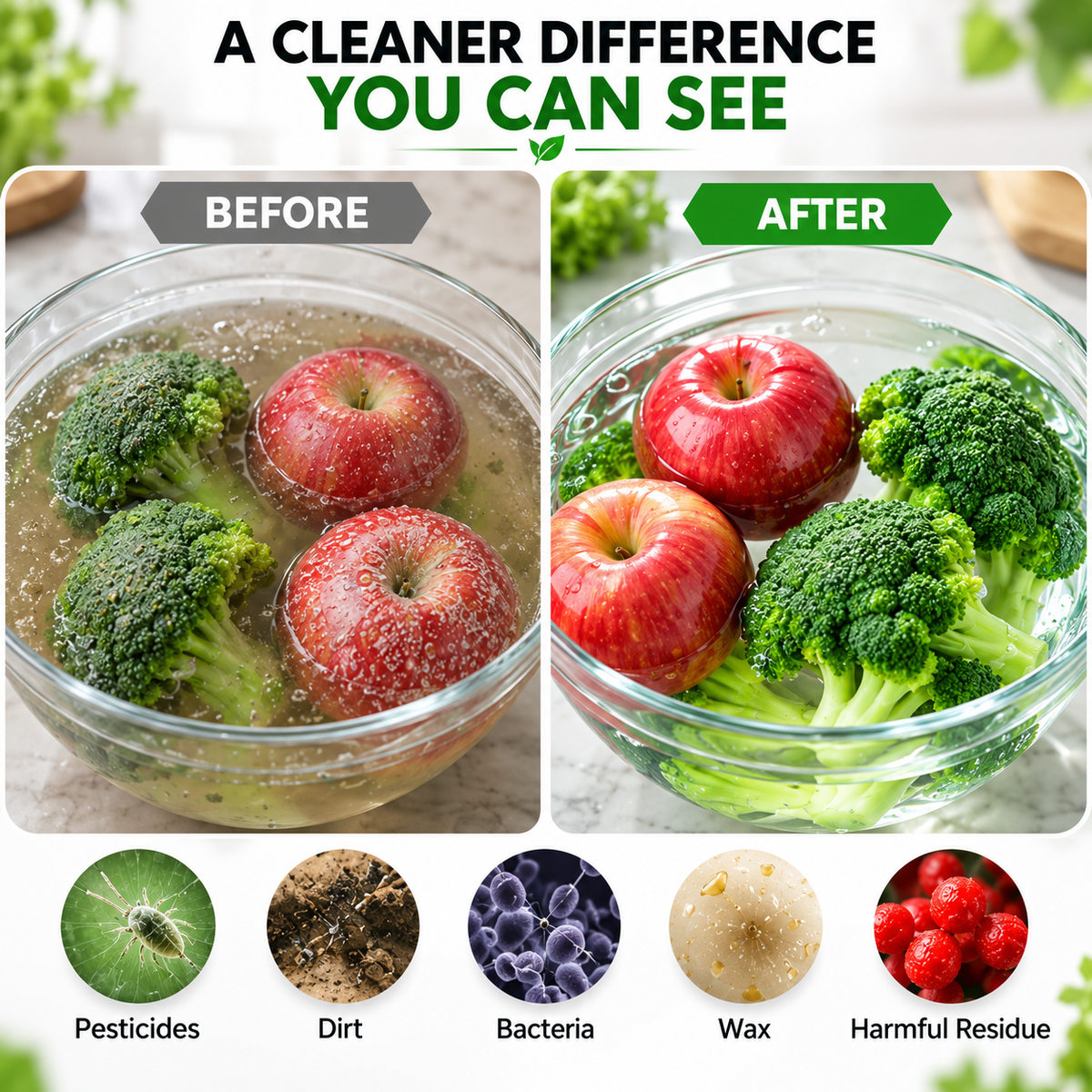 PurePod™ – Smart Fruit & Veggie Purifier