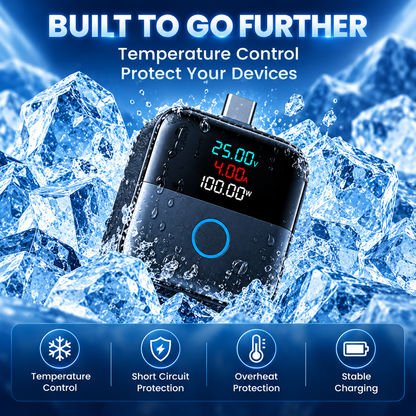 VoltPod™ – 140W Ultra-Fast Portable Power Bank