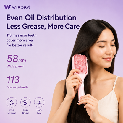Hair Oil Dispensing Brush