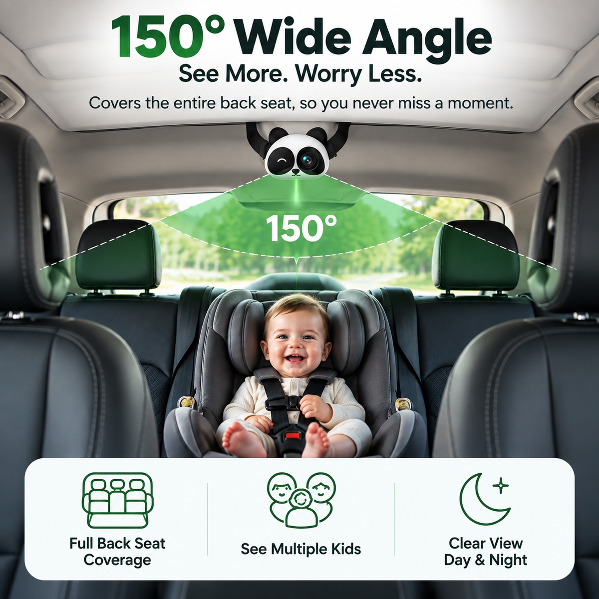BabyRide™ – Smart In-Car Baby Monitor