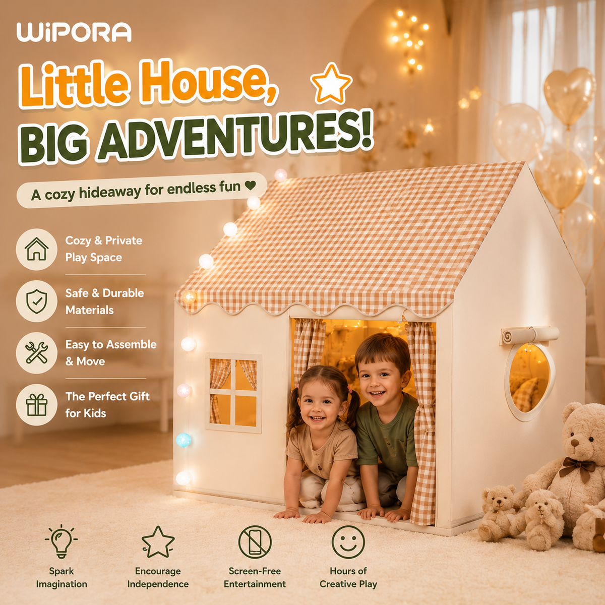 Children's Indoor Tent Princess Castle Small House