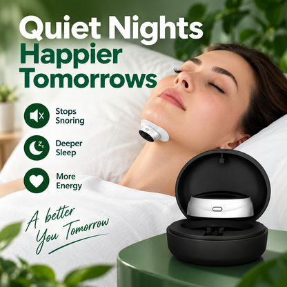 SnoreZen™ – Smart Anti-Snore Sleep Device
