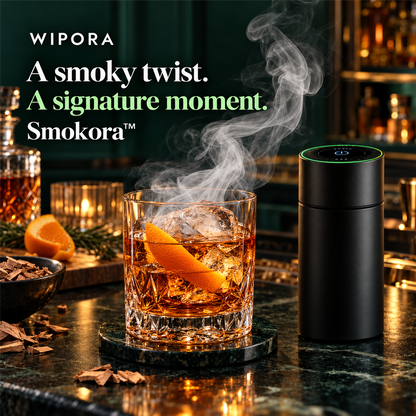 Smokora™ – Electric Cocktail & Whiskey Smoke Infuser