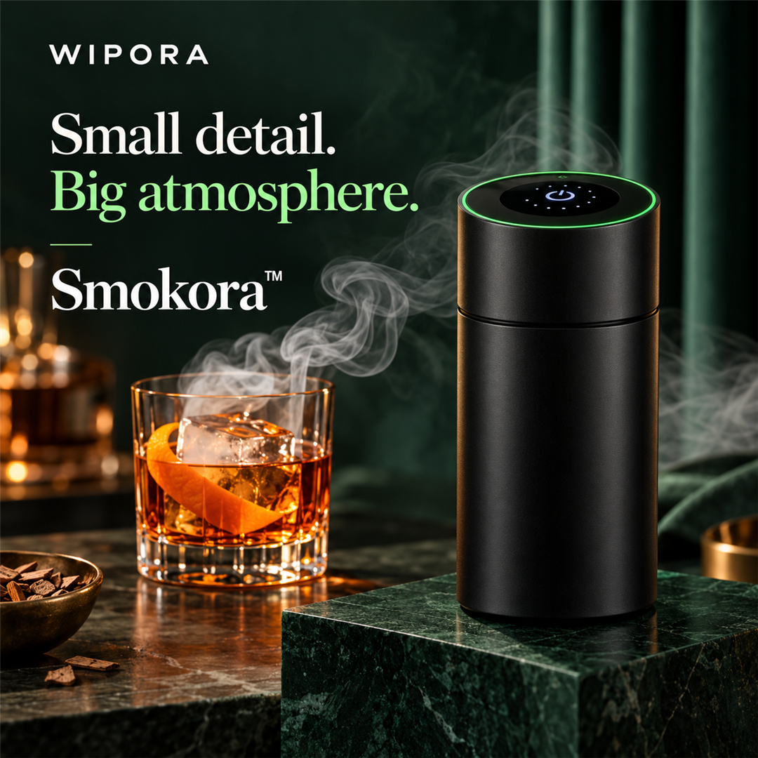 Smokora™ – Electric Cocktail & Whiskey Smoke Infuser